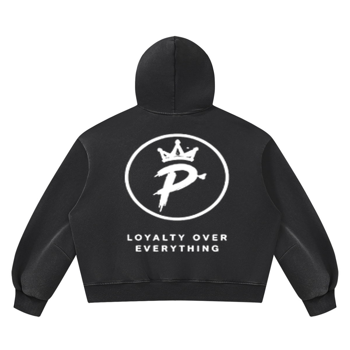Mr.Prezii - Unisex Vintage Wash Boxy Fleece Hoodie