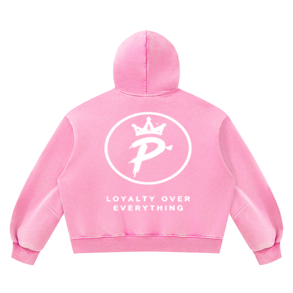 Mr.Prezii - Unisex Vintage Wash Boxy Fleece Hoodie