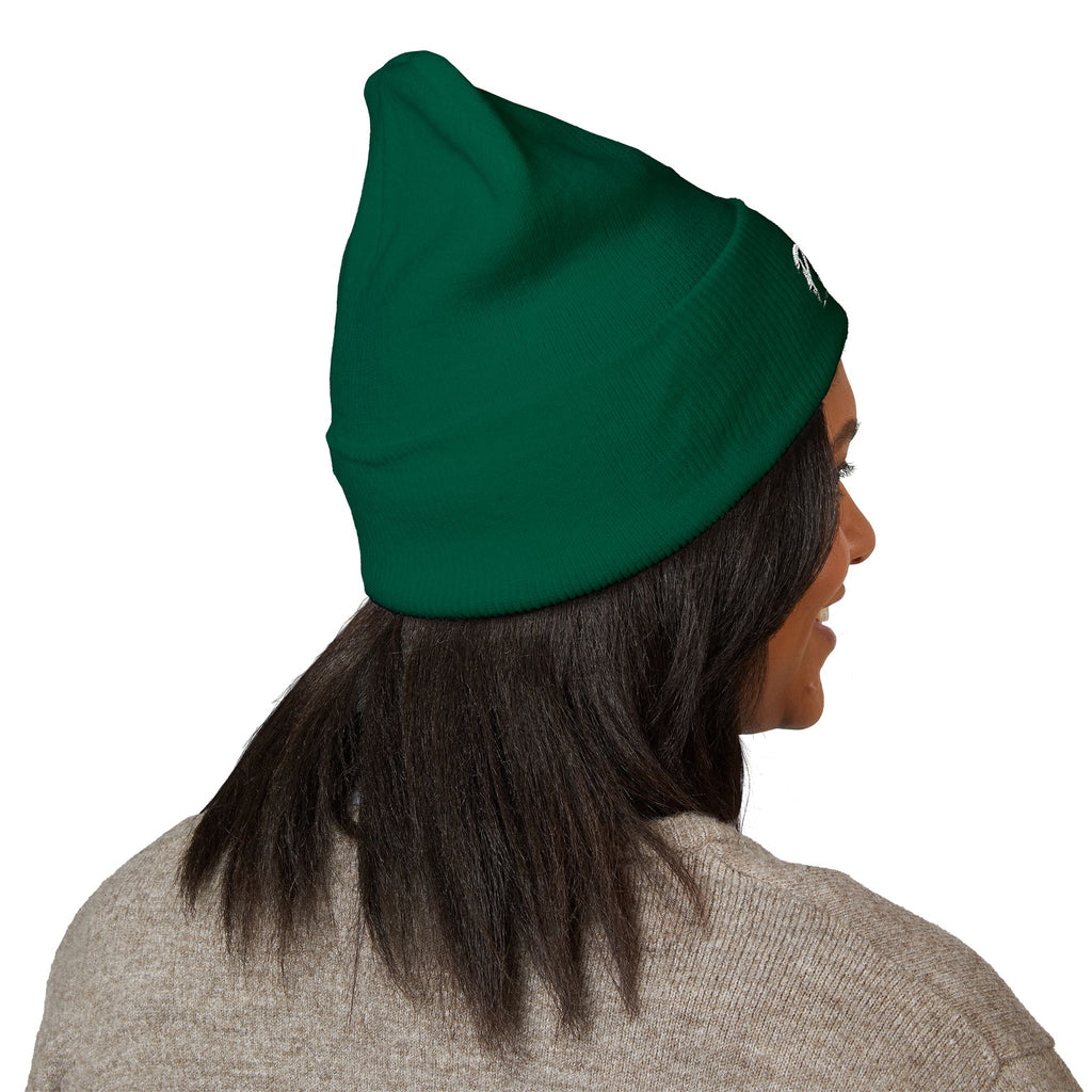 Prezzi Embroidered Cuffed Beanie — Streetwear Knit Hat
