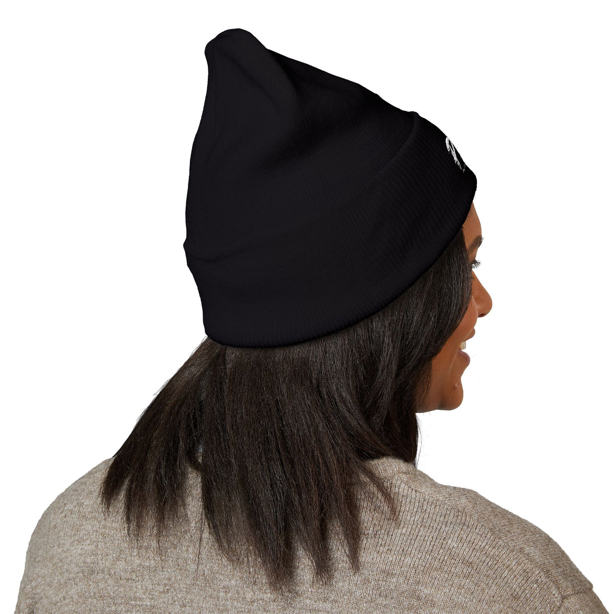 Prezzi Embroidered Cuffed Beanie — Streetwear Knit Hat