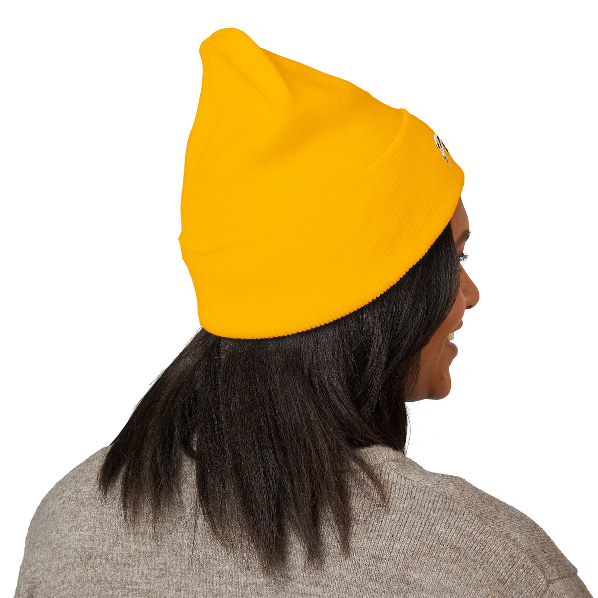 Prezzi Embroidered Cuffed Beanie — Streetwear Knit Hat