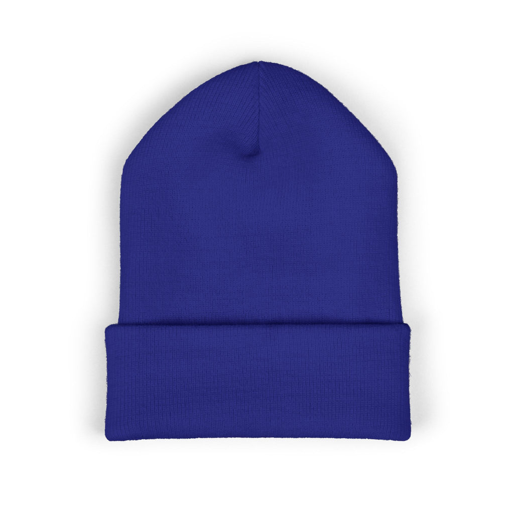 Prezzi Embroidered Cuffed Beanie — Streetwear Knit Hat