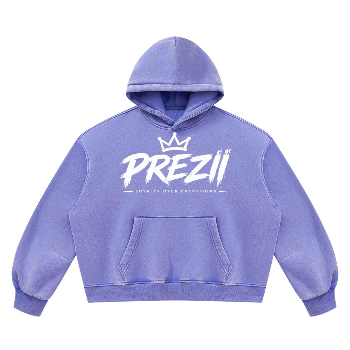 Mr.Prezii - Unisex Vintage Wash Boxy Fleece Hoodie