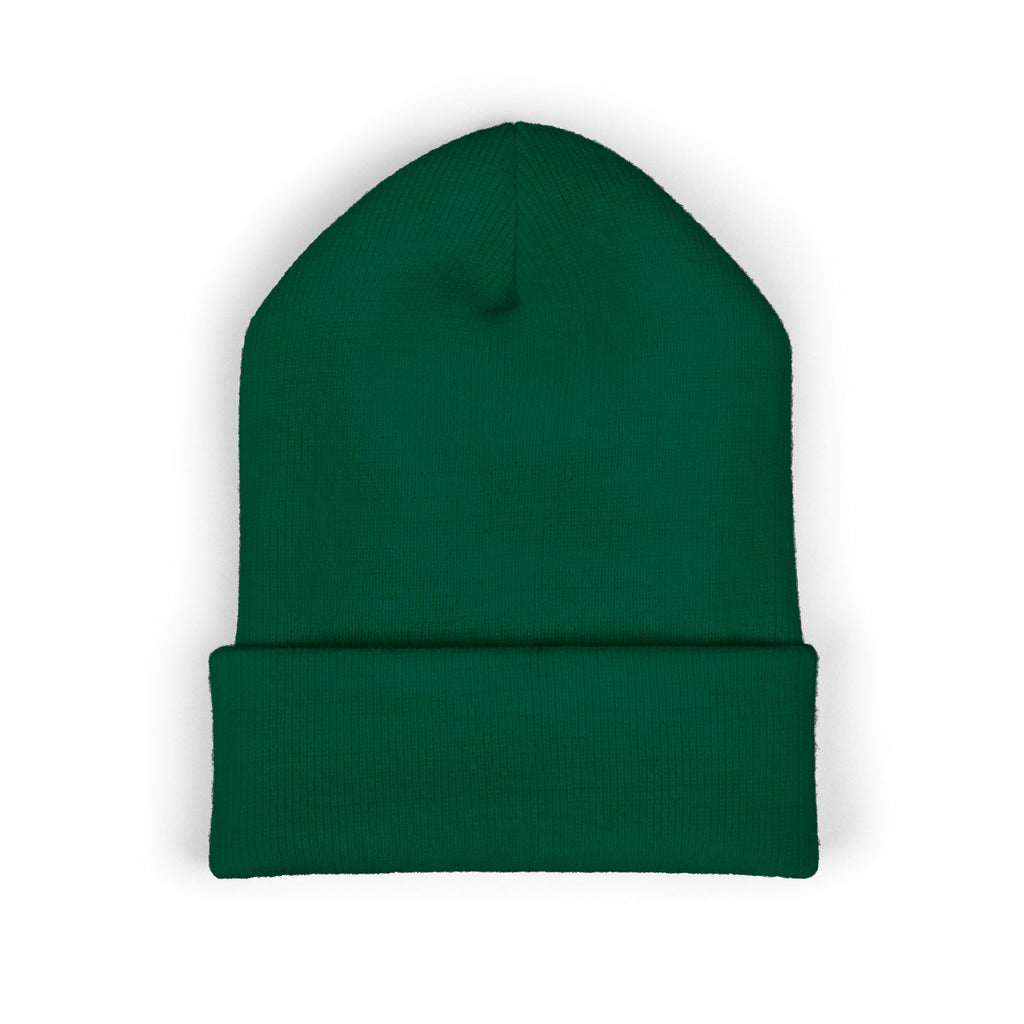 Prezzi Embroidered Cuffed Beanie — Streetwear Knit Hat