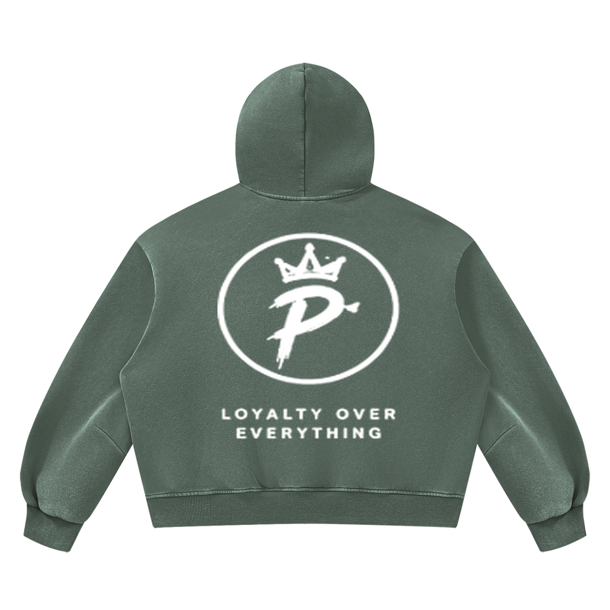 Mr.Prezii - Unisex Vintage Wash Boxy Fleece Hoodie