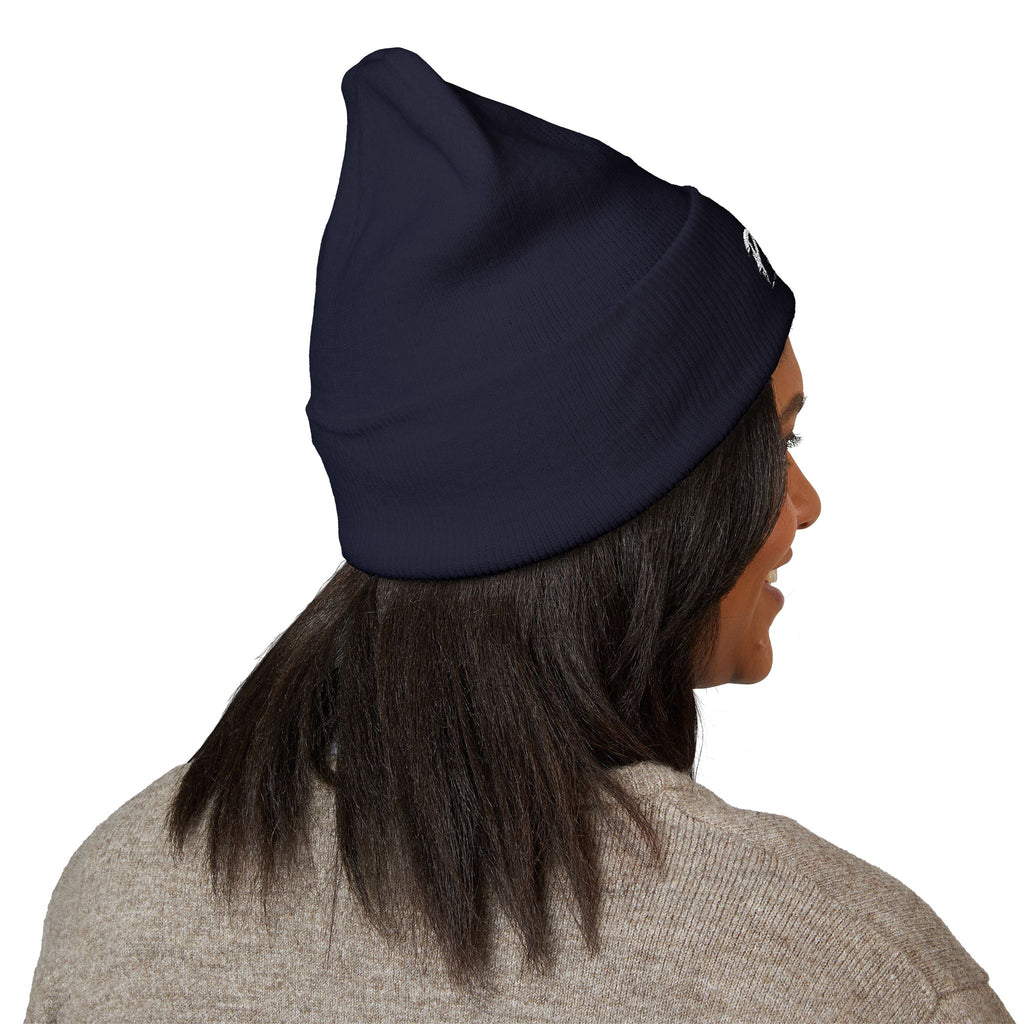 Prezzi Embroidered Cuffed Beanie — Streetwear Knit Hat