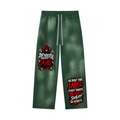 Unisex Sunfade Wide Leg Fleece Sweatpants