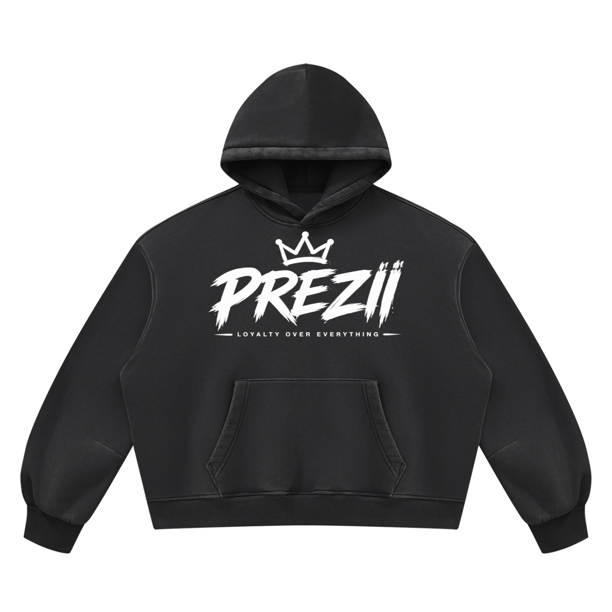 Mr.Prezii - Unisex Vintage Wash Boxy Fleece Hoodie