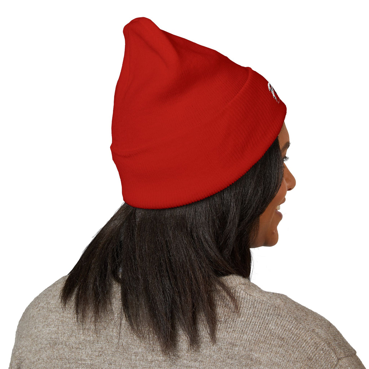 Prezzi Embroidered Cuffed Beanie — Streetwear Knit Hat