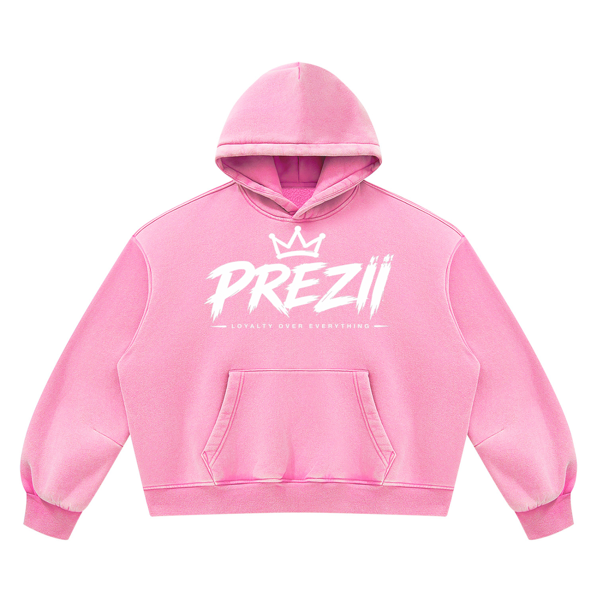 Mr.Prezii - Unisex Vintage Wash Boxy Fleece Hoodie