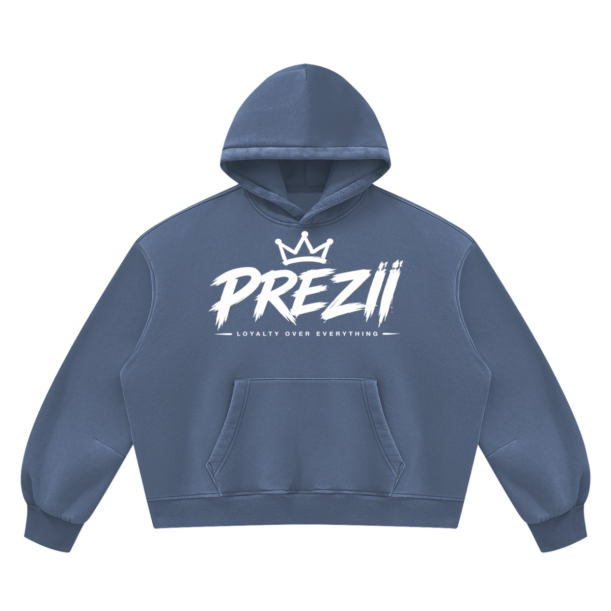 Mr.Prezii - Unisex Vintage Wash Boxy Fleece Hoodie