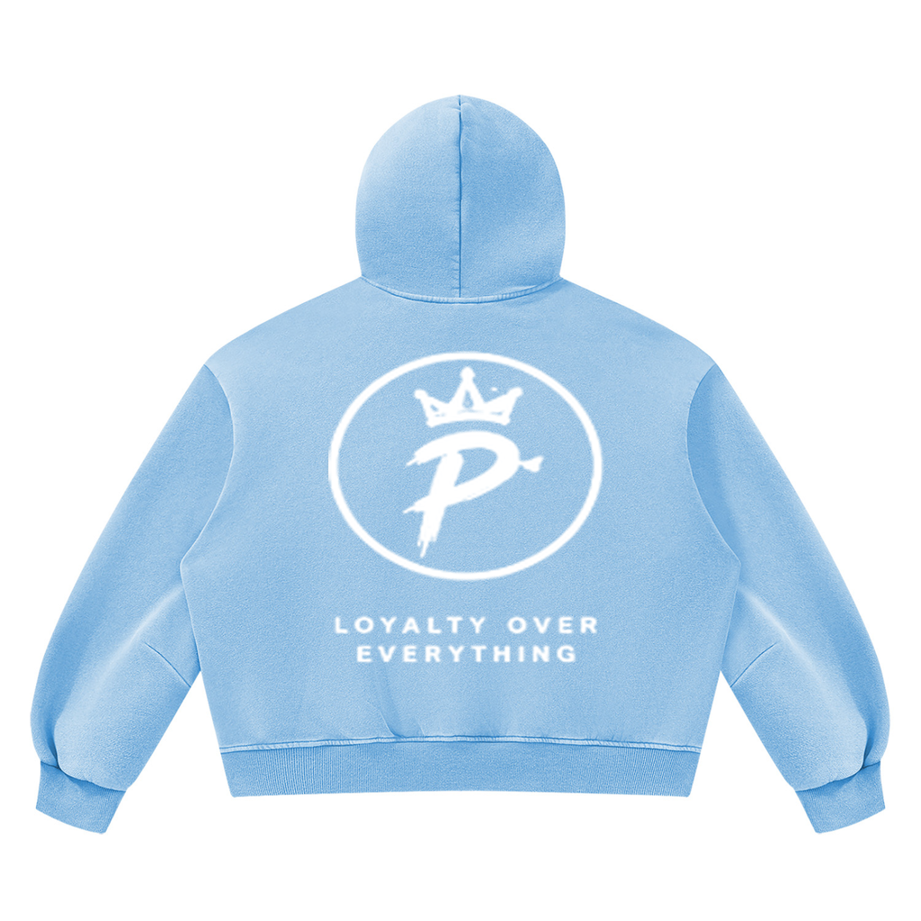 Mr.Prezii - Unisex Vintage Wash Boxy Fleece Hoodie