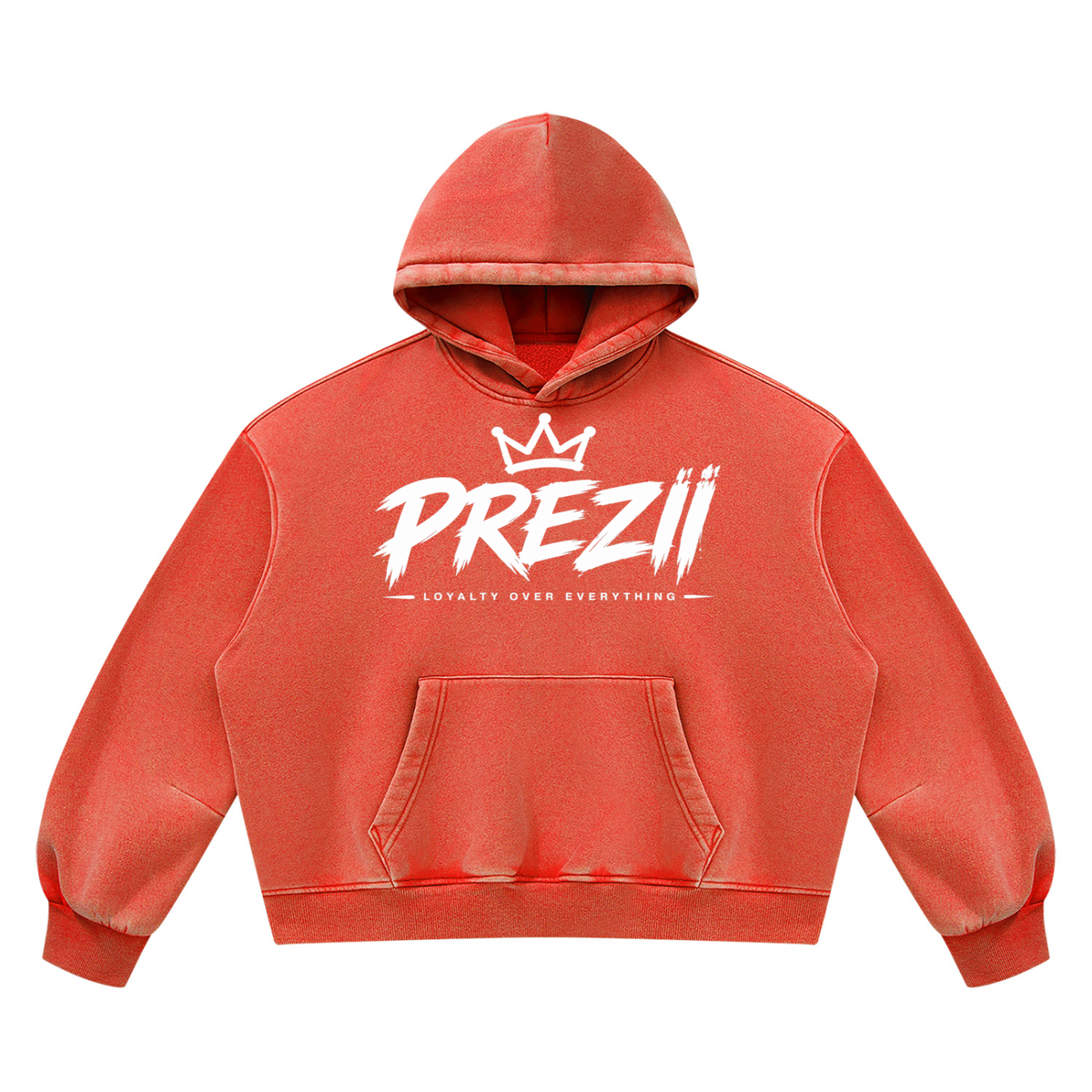 Mr.Prezii - Unisex Vintage Wash Boxy Fleece Hoodie