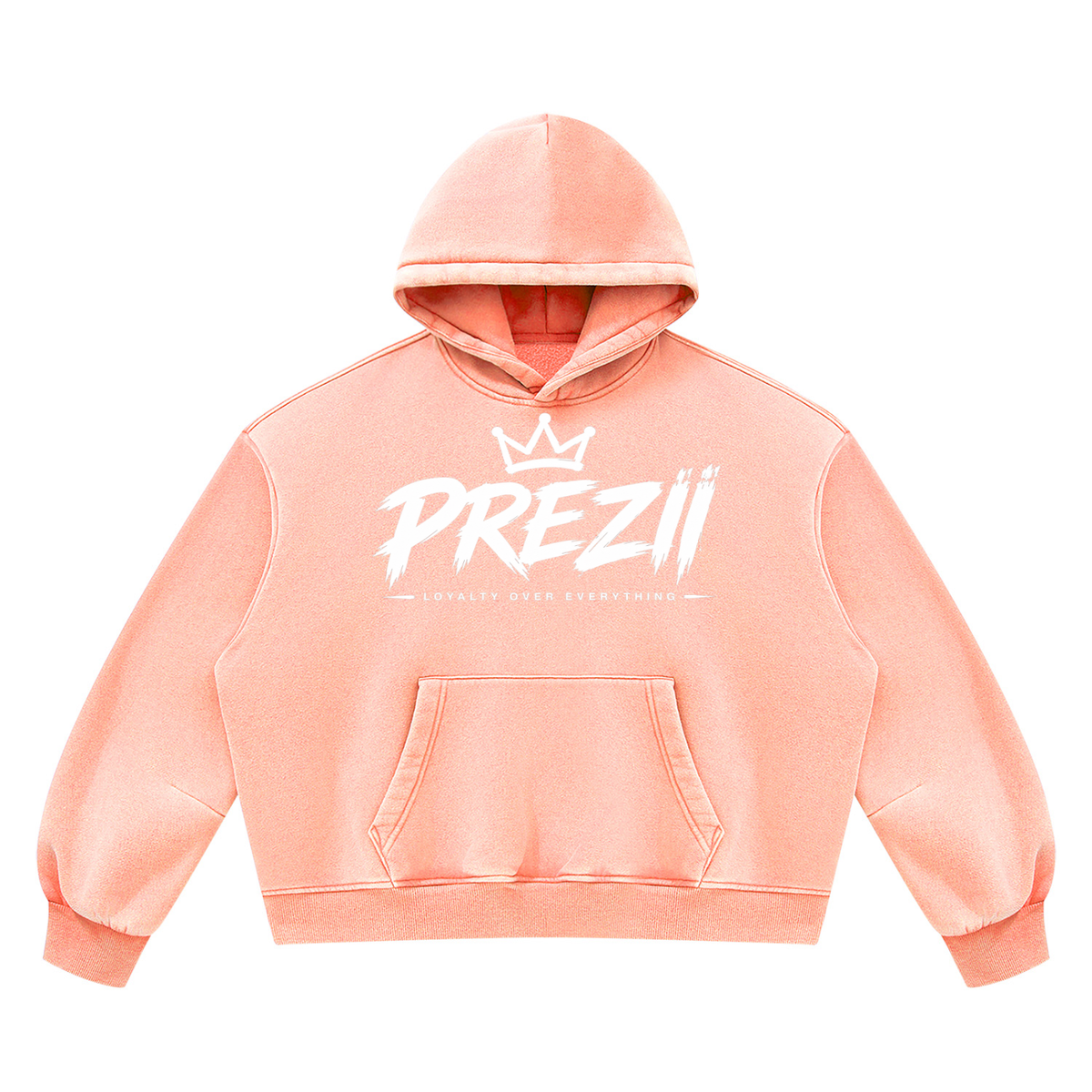 Mr.Prezii - Unisex Vintage Wash Boxy Fleece Hoodie