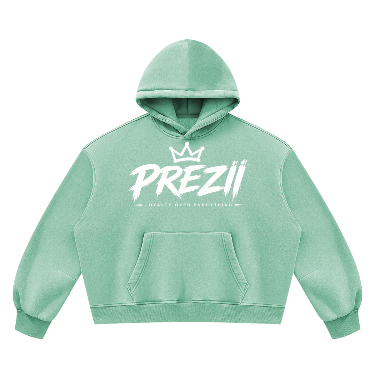 Mr.Prezii - Unisex Vintage Wash Boxy Fleece Hoodie