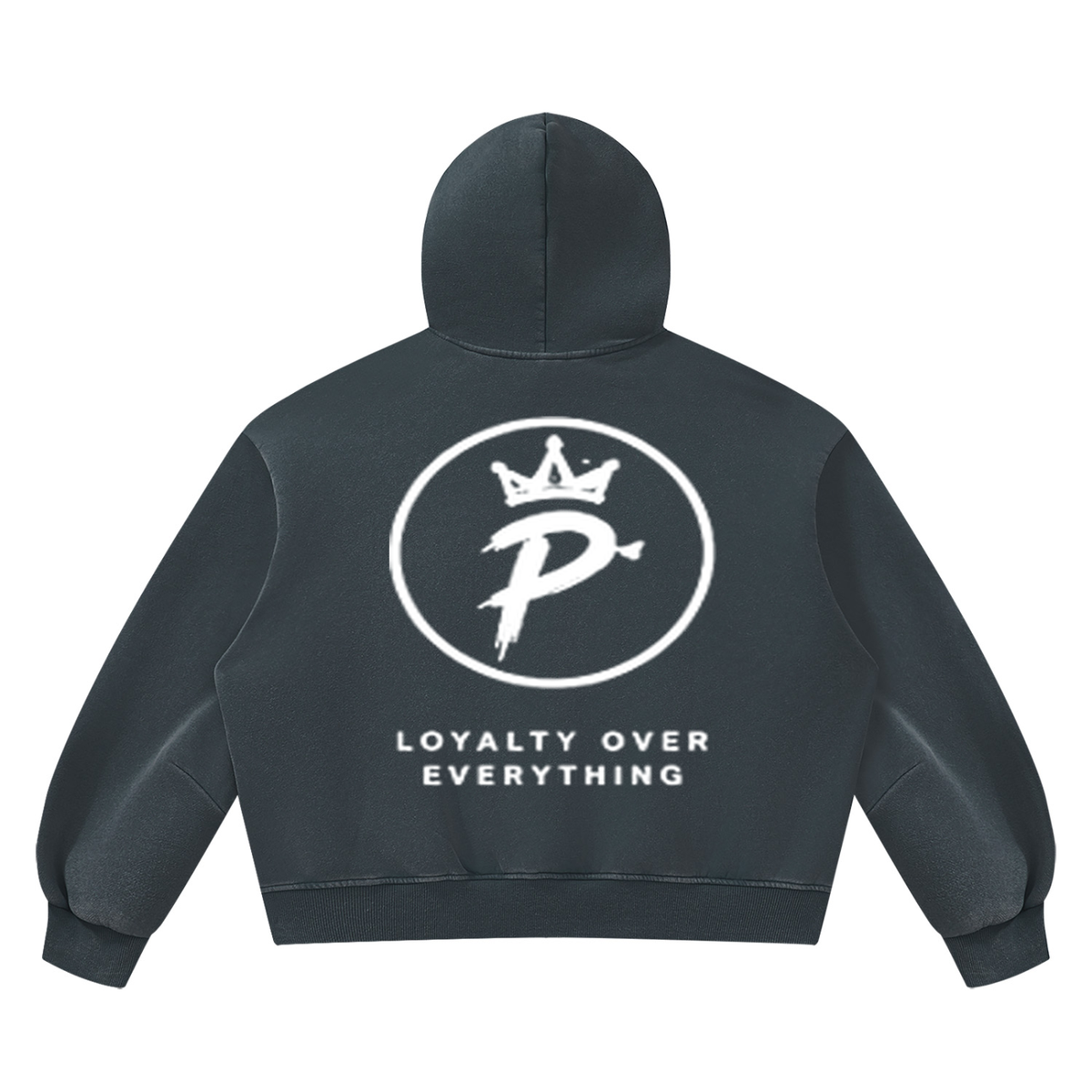 Mr.Prezii - Unisex Vintage Wash Boxy Fleece Hoodie