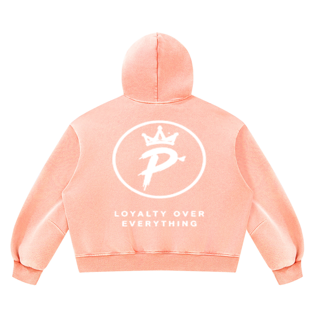 Mr.Prezii - Unisex Vintage Wash Boxy Fleece Hoodie