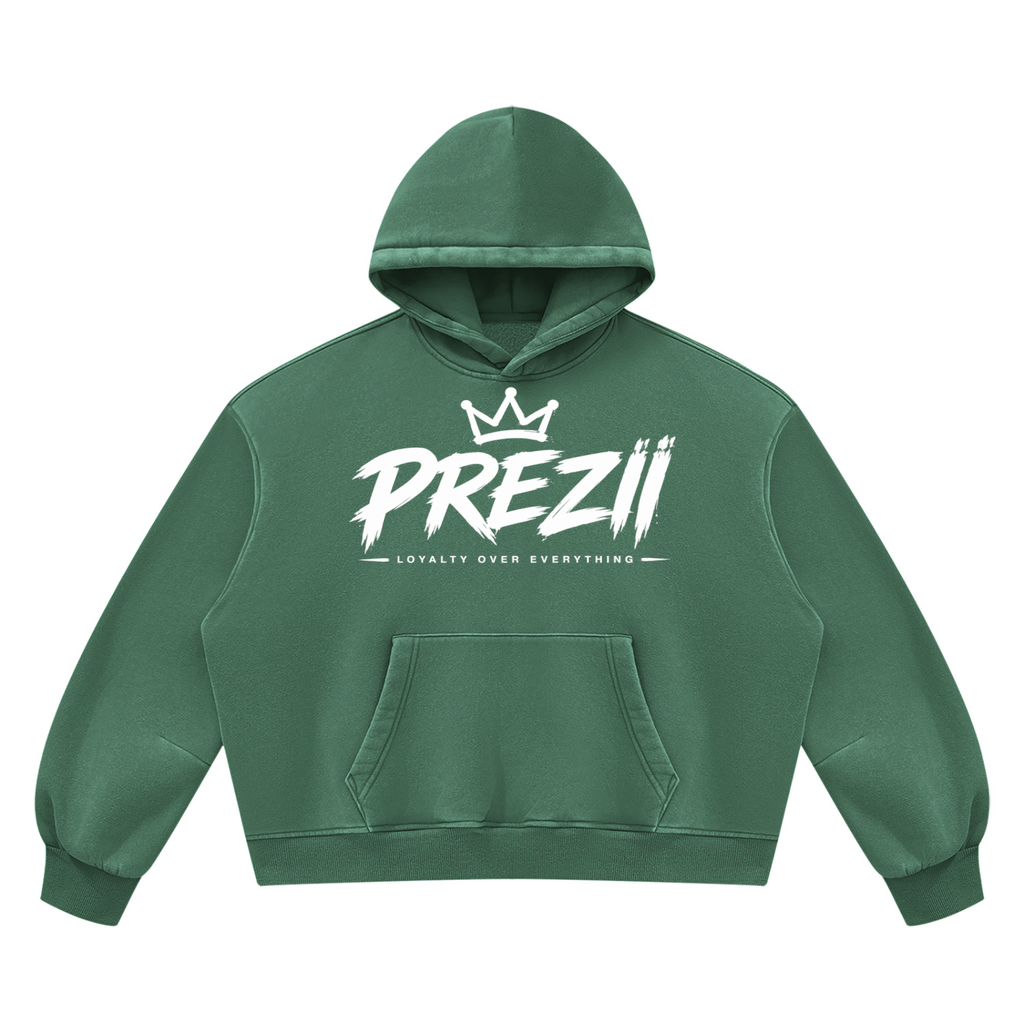 Mr.Prezii - Unisex Vintage Wash Boxy Fleece Hoodie